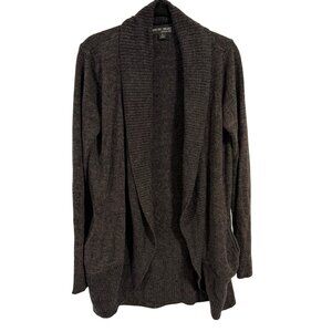 Barefoot Dreams CozyChic Lite Circle Cardi Size‎ M Gray Brown